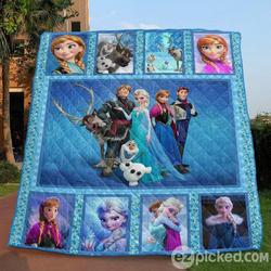 Frozen Quilt Blanket Vq06  Quilt