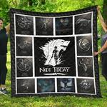 game of thrones not today quilt blanket fan gift d2455365