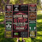 garbage man quilt blanket dhc1501572vt d2481484