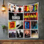george carlin album covers quilt blanket d2456978