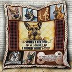 german shepherd cl18100295mdq quilt blanket d2480373