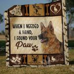 german shepherd dog quilt hck d2485455