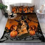 german shepherd halloween bed sheets spread comforter duvet cover bedding sets d2124048