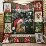 german shepherd let it snow quilt blanket dhc31121348td d2447050