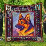 german shepherd my hero is you quilt blanket dhc0201201233td d2447083