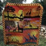 giraffe giraffe sunset sc quilt derqaj d2486810