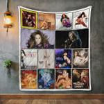 gloria trevi album covers quilt blanket d2456706