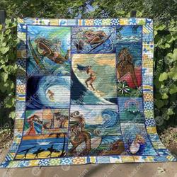 Go Surfing Quilt Blanket Yhn2  Quilt