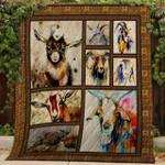 goat watercolor beautiful goat awesome ah quilt derqac d2486033