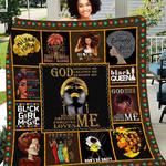 god designed created blesses me black girl magic dhcdhc dt1810 quilt blanket d2413251