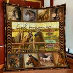 god says you are horse quilt blanket d2448898
