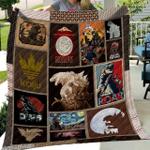 godzilla art quilt d2423683