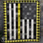 gold line patterns blanket quilt d2416940