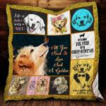golden retriever cl2100209mdq quilt blanket d2482994