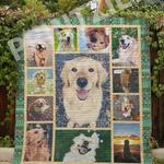 golden retriever golden time quilt blanket dhc020120309td d2446882