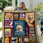 golden retriever quilt blanket dhc13122742vt d2482806