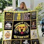 golden rettriever quilt blanket dhc1501824vt d2481078