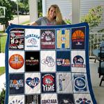gonzaga basketball quilt blanket d2449718