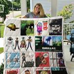 gorillaz singles albums quilt blanket for fans d2477988