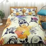 gothic rose skull bed sheets spread comforter duvet cover bedding sets d2123136