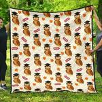 graduation owl cl12100330mdq quilt blanket d2479689
