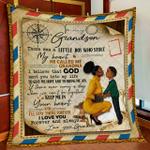grandma to grandson black boy quilt blanket d2448360