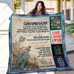 grandma to grandson never lose quilt blanket dhc040120139td d2446821