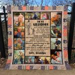 grandpa grandson quilt blanket d2418681
