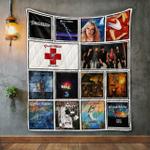 great white album covers quilt blanket d2449656