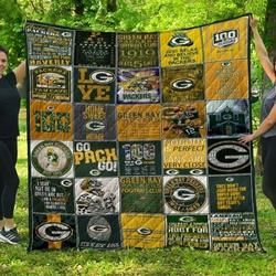 Green Bay Packers Fan Made Quilt Blanket