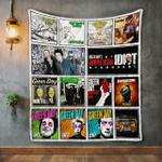 green day album covers quilt blanket d2455438