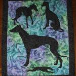 greyhound clm210620 quilt blanket d2483037