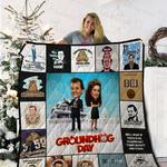 groundhog day quilt blanket 02278 d2450964