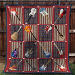 guitar collection blanket quilt quilt d2417606