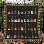 guitar quilt blanket ver 12 quilt d2417413