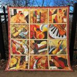 guitar quilt blanket ver 9 quilt d2417615