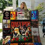 guns n roses poster quilt blanket d2418632
