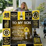 h boston bruins d custom quilt blanket 04 d2418655