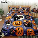 halloween black cats cotton bed sheets spread comforter duvet cover bedding sets d2183991