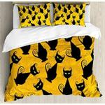 halloween cat bedding set all over prints d2219313