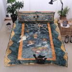 halloween cat spider ghost bedding set all over prints d2159024