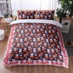 halloween fox and cats printed bedding set bedroom decor d2188840