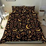 halloween funny pumpkin face duvet cover bedding set d2122646