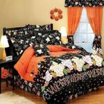 halloween haunted house clm260841 twin queen king cotton bed sheets spread comforter duet cover