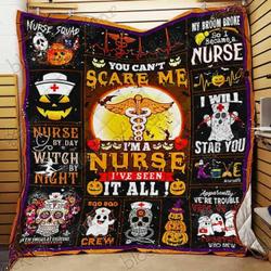 Halloween Nurse Hur Quilt Cysiox