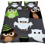 halloween owl bedding set tdccg d2118354