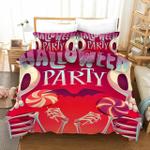 halloween pumpkin demon bedding set rbsmt jioamgo d2137311