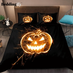 halloween pumpkin lantern cd bedding set inkpgd d2110734
