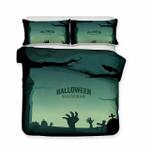 halloween pumpkin light bedding set d2214752