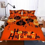 halloween pumpkin light ghost bedding set d2214943